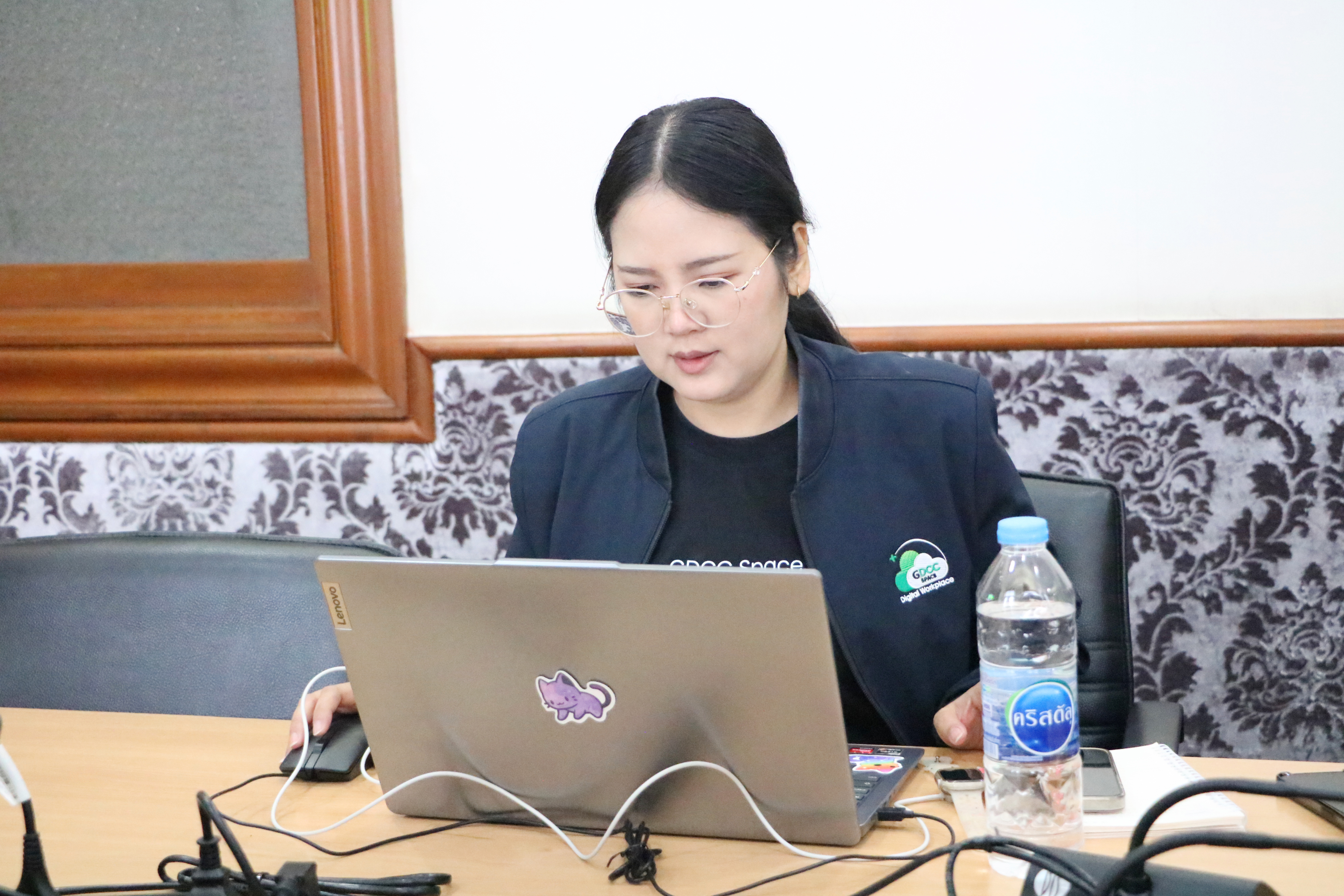 title - ส.ป.ก. ยกระดับทักษะดิจิทัล จัดอบรมระบบ GDCC Space Plus แก่บุคลากรประเทศ